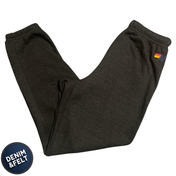 Aviator Nation Unisex TIGER STRIPE SWEATPANTS | BLACK/TIGER | EUC!! 🔥🖤 - Picture 10 of 16